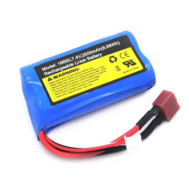 7.4V 2500mAh Li-ion Battery