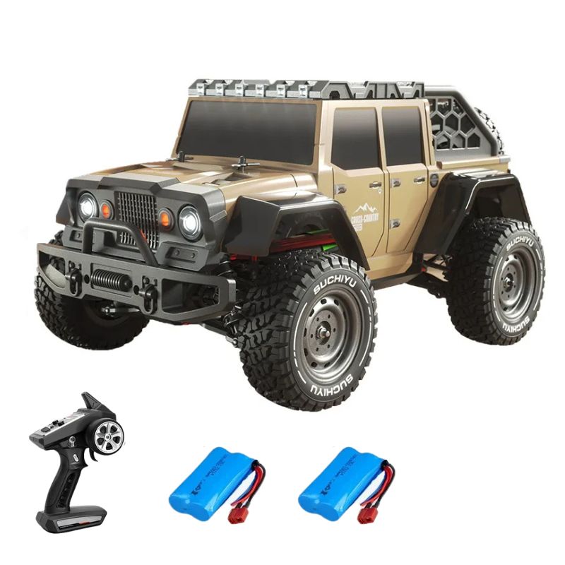 RC 4x4 Hummer with Brushless Motor